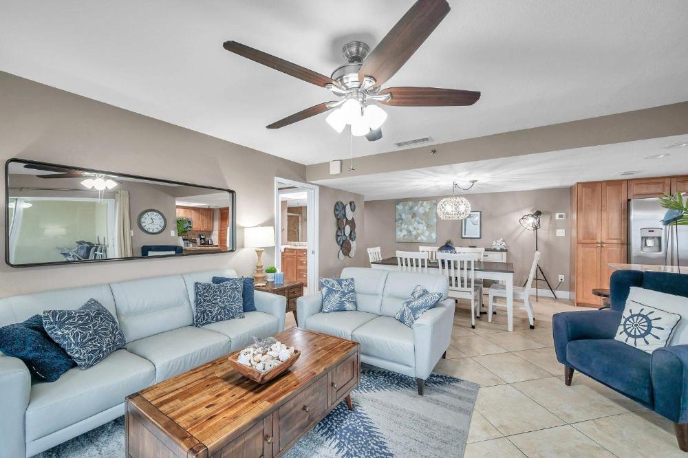 Three-Bedroom Condo interior